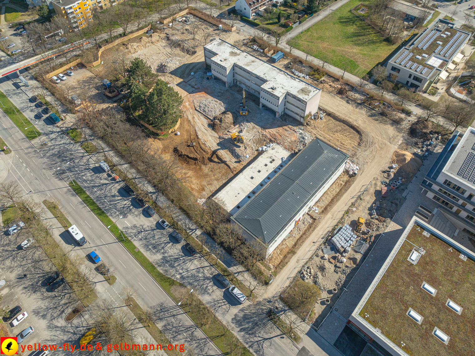 04.04.2025 - Baustelle Grundschule am Karl-Marx-Ring