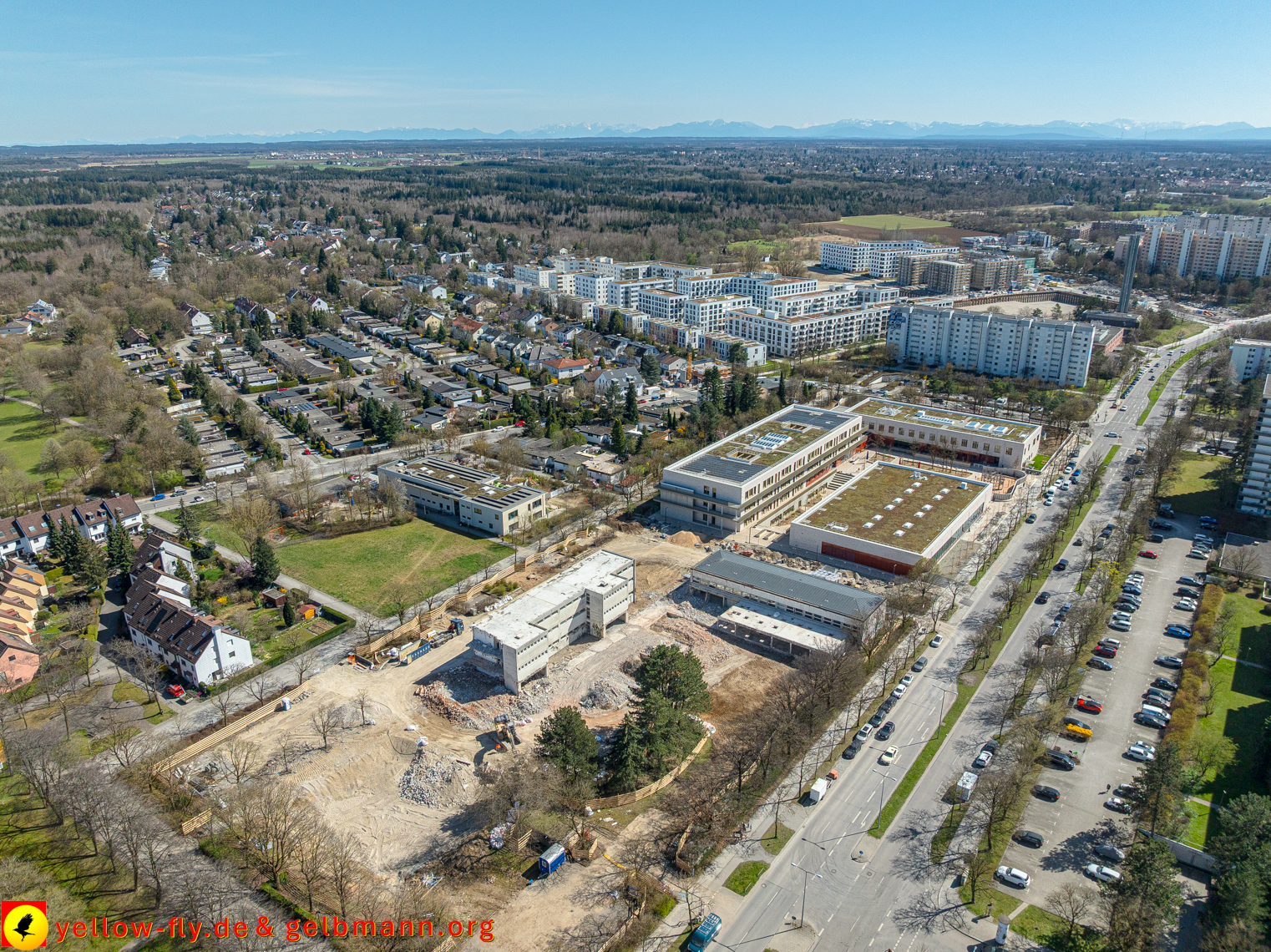 07.04.2025 - Baustelle zum Abriss der Grundschule