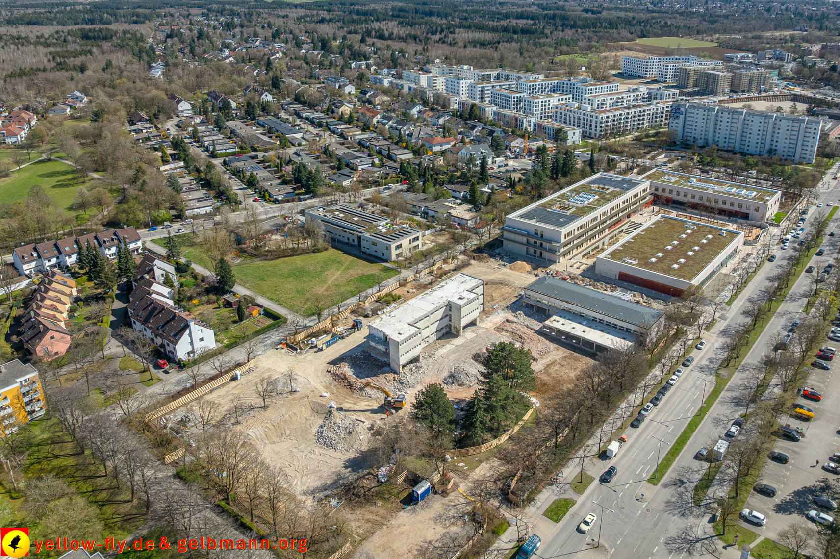 07.04.2025 - Baustelle zum Abriss der Grundschule