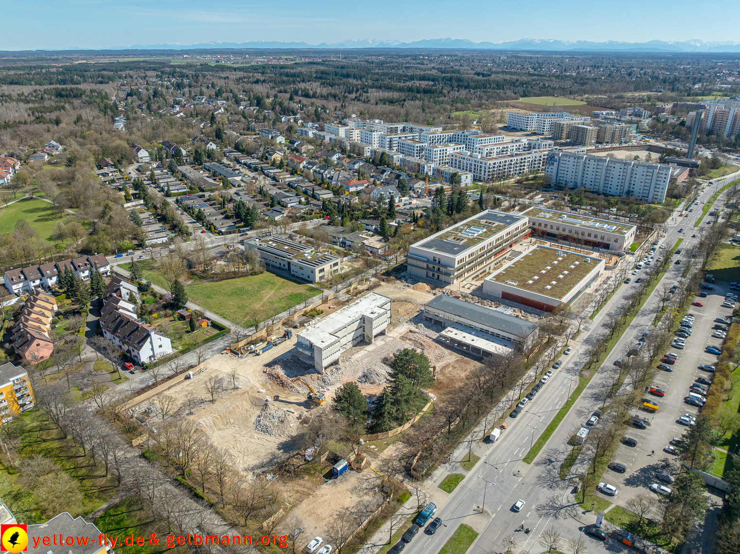 07.04.2025 - Baustelle zum Abriss der Grundschule