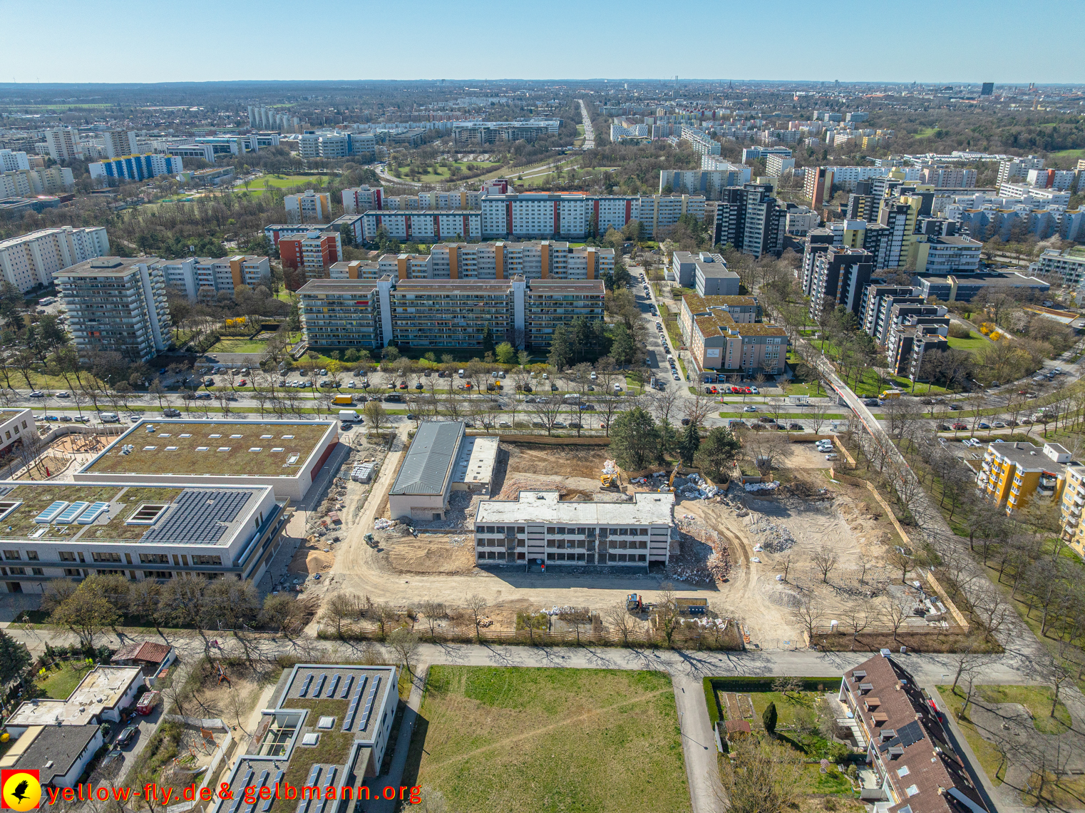 07.04.2025 - Baustelle zum Abriss der Grundschule