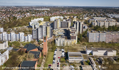 07.04.2025 - Münchner Wohnen am Karl-Marx-Ring 11-21 in Neuperlach