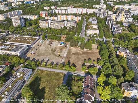 14.07.2025 - Baustelle zur Grundschule am Karl-Marx-Ring in Neuperlach