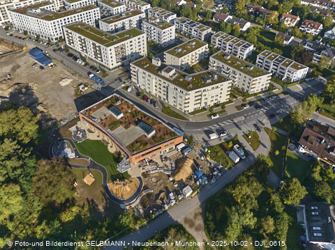 02.10.2025 - Baustelle BayernHeim und DEMOS im Alexisquartier