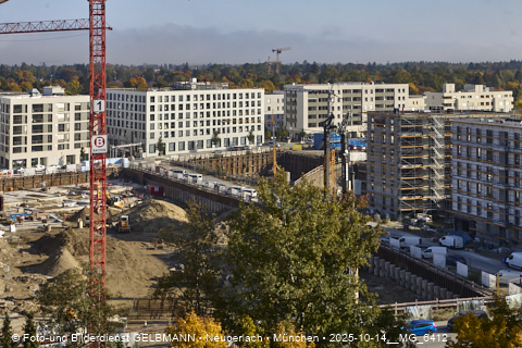 15.10.2025 - Baustelle auf dem Alexisquartier -BayernHeim und DEMOS