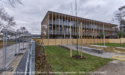 20.11.2025 - Spielplatz des neuen Kindergartens an der Heinrich-Wieland-Straße