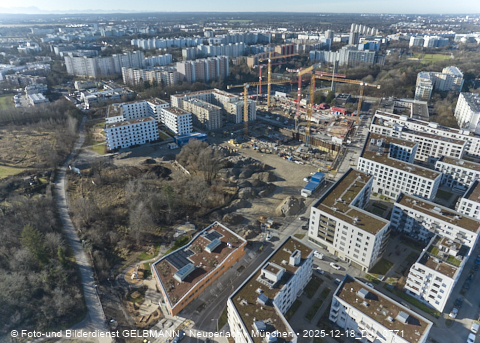 18.12.2025 - Baustelle Alexisquartier mit DEMOS und BayernHeim in Neuperlach
