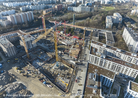 18.12.2025 - Baustelle Alexisquartier mit DEMOS und BayernHeim in Neuperlach