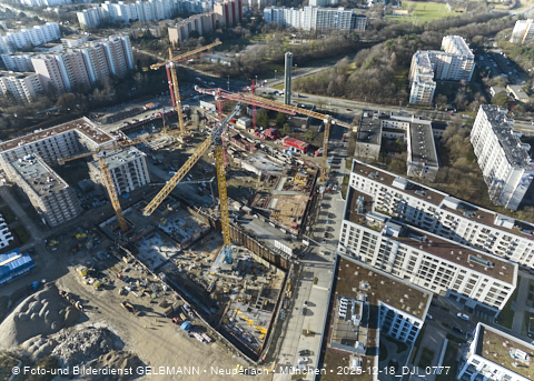 18.12.2025 - Baustelle Alexisquartier mit DEMOS und BayernHeim in Neuperlach