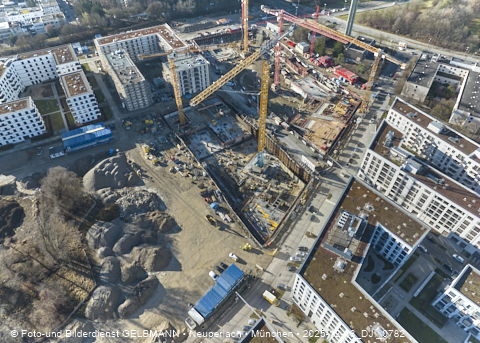18.12.2025 - Baustelle Alexisquartier mit DEMOS und BayernHeim in Neuperlach