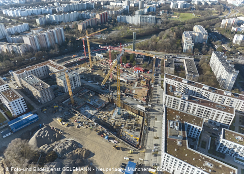 18.12.2025 - Baustelle Alexisquartier mit DEMOS und BayernHeim in Neuperlach
