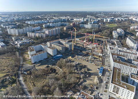 18.12.2025 - Baustelle Alexisquartier mit DEMOS und BayernHeim in Neuperlach