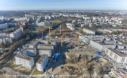 18.12.2025 - Baustelle Alexisquartier mit DEMOS und BayernHeim in Neuperlach