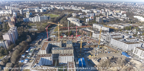 18.12.2025 - Baustelle Alexisquartier mit DEMOS und BayernHeim in Neuperlach