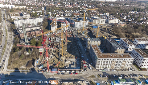 18.12.2025 - Baustelle Alexisquartier mit DEMOS und BayernHeim in Neuperlach