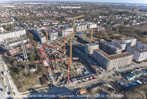 18.12.2025 - Baustelle Alexisquartier mit DEMOS und BayernHeim in Neuperlach