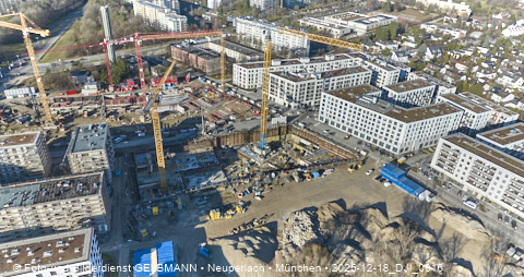 18.12.2025 - Baustelle Alexisquartier mit DEMOS und BayernHeim in Neuperlach