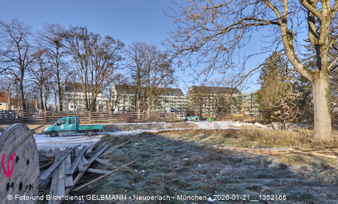 21.01.2026 - Baustelle Maikäfersiedlung in Berg am Laim