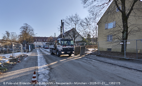 21.01.2026 - Baustelle Maikäfersiedlung in Berg am Laim
