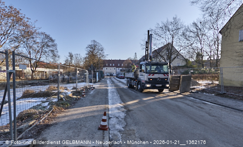 21.01.2026 - Baustelle Maikäfersiedlung in Berg am Laim