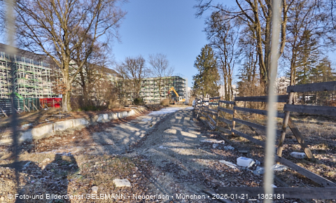21.01.2026 - Baustelle Maikäfersiedlung in Berg am Laim