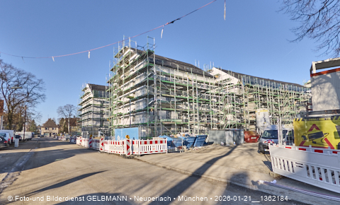 21.01.2026 - Baustelle Maikäfersiedlung in Berg am Laim