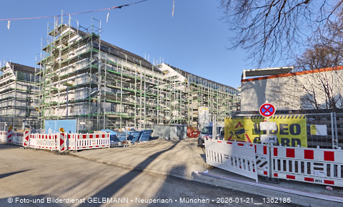 21.01.2026 - Baustelle Maikäfersiedlung in Berg am Laim