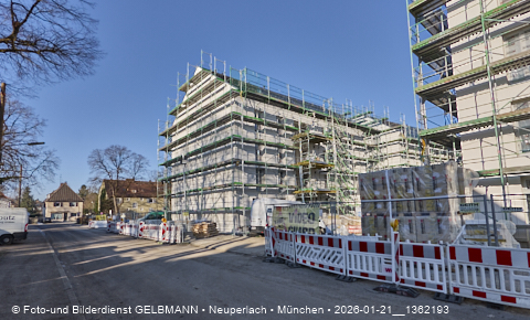 21.01.2026 - Baustelle Maikäfersiedlung in Berg am Laim