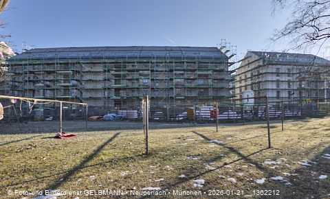 21.01.2026 - Baustelle Maikäfersiedlung in Berg am Laim