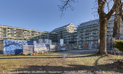 21.01.2026 - Baustelle Maikäfersiedlung in Berg am Laim