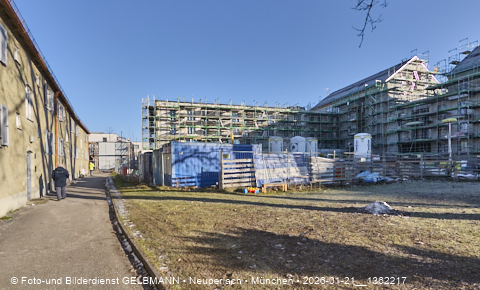 21.01.2026 - Baustelle Maikäfersiedlung in Berg am Laim