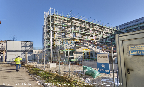 21.01.2026 - Baustelle Maikäfersiedlung in Berg am Laim
