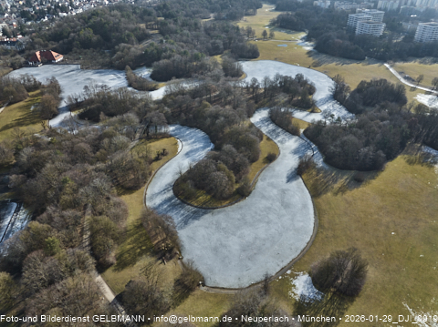 10.02.2026 - Ostpark mit zugefrohrenem See