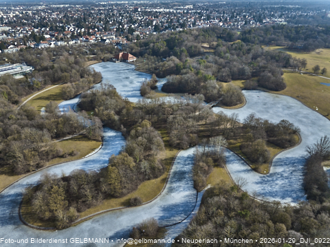 10.02.2026 - Ostpark mit zugefrohrenem See