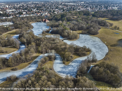 10.02.2026 - Ostpark mit zugefrohrenem See