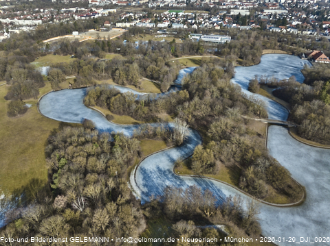 10.02.2026 - Ostpark mit zugefrohrenem See