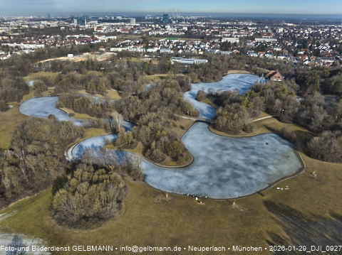 10.02.2026 - Ostpark mit zugefrohrenem See