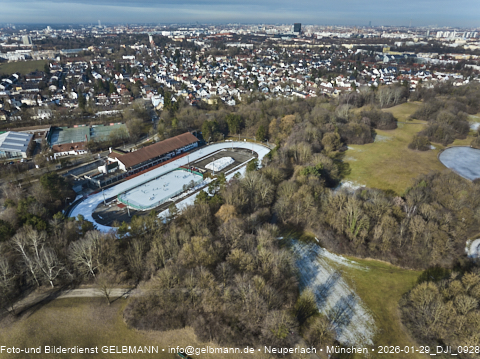 10.02.2026 - Ostpark mit zugefrohrenem See