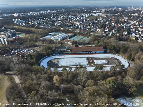 10.02.2026 - Ostpark mit zugefrohrenem See