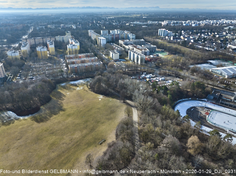 10.02.2026 - Ostpark mit zugefrohrenem See