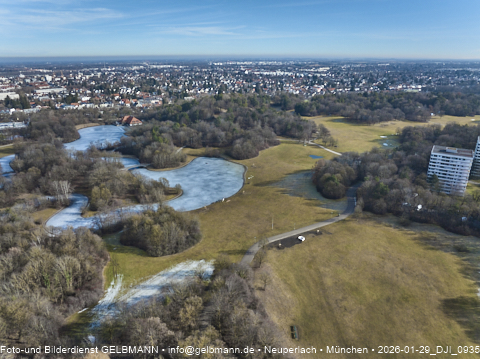 10.02.2026 - Ostpark mit zugefrohrenem See