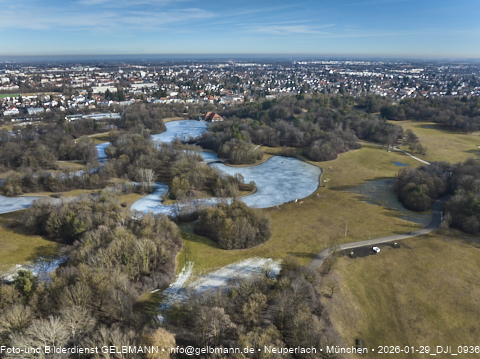 10.02.2026 - Ostpark mit zugefrohrenem See