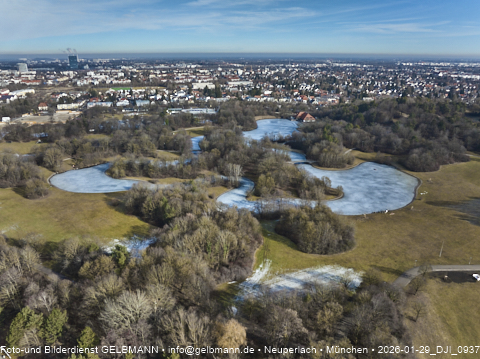 10.02.2026 - Ostpark mit zugefrohrenem See