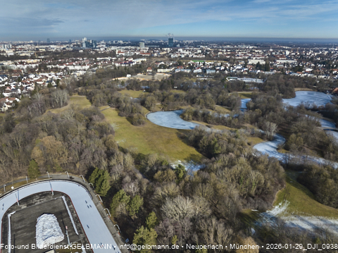 10.02.2026 - Ostpark mit zugefrohrenem See