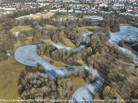 10.02.2026 - Ostpark mit zugefrohrenem See