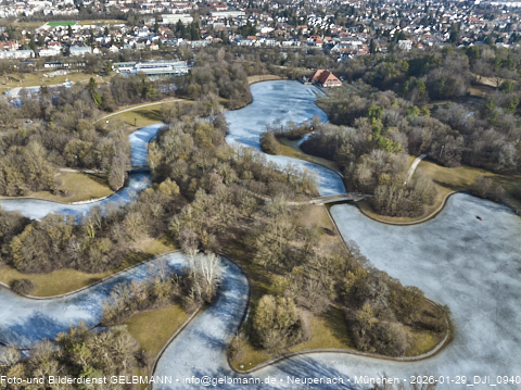 10.02.2026 - Ostpark mit zugefrohrenem See