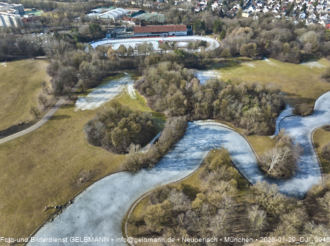 10.02.2026 - Ostpark mit zugefrohrenem See