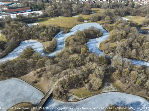 10.02.2026 - Ostpark mit zugefrohrenem See
