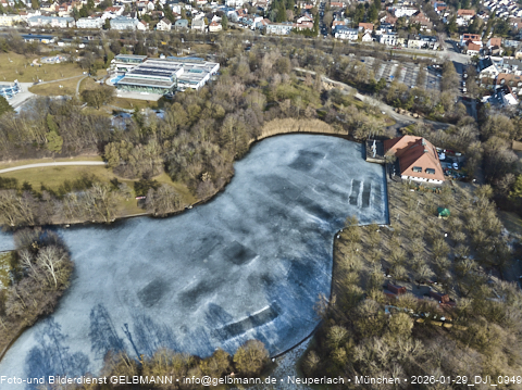 10.02.2026 - Ostpark mit zugefrohrenem See