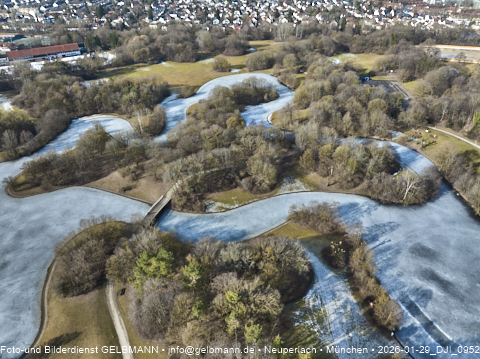 10.02.2026 - Ostpark mit zugefrohrenem See